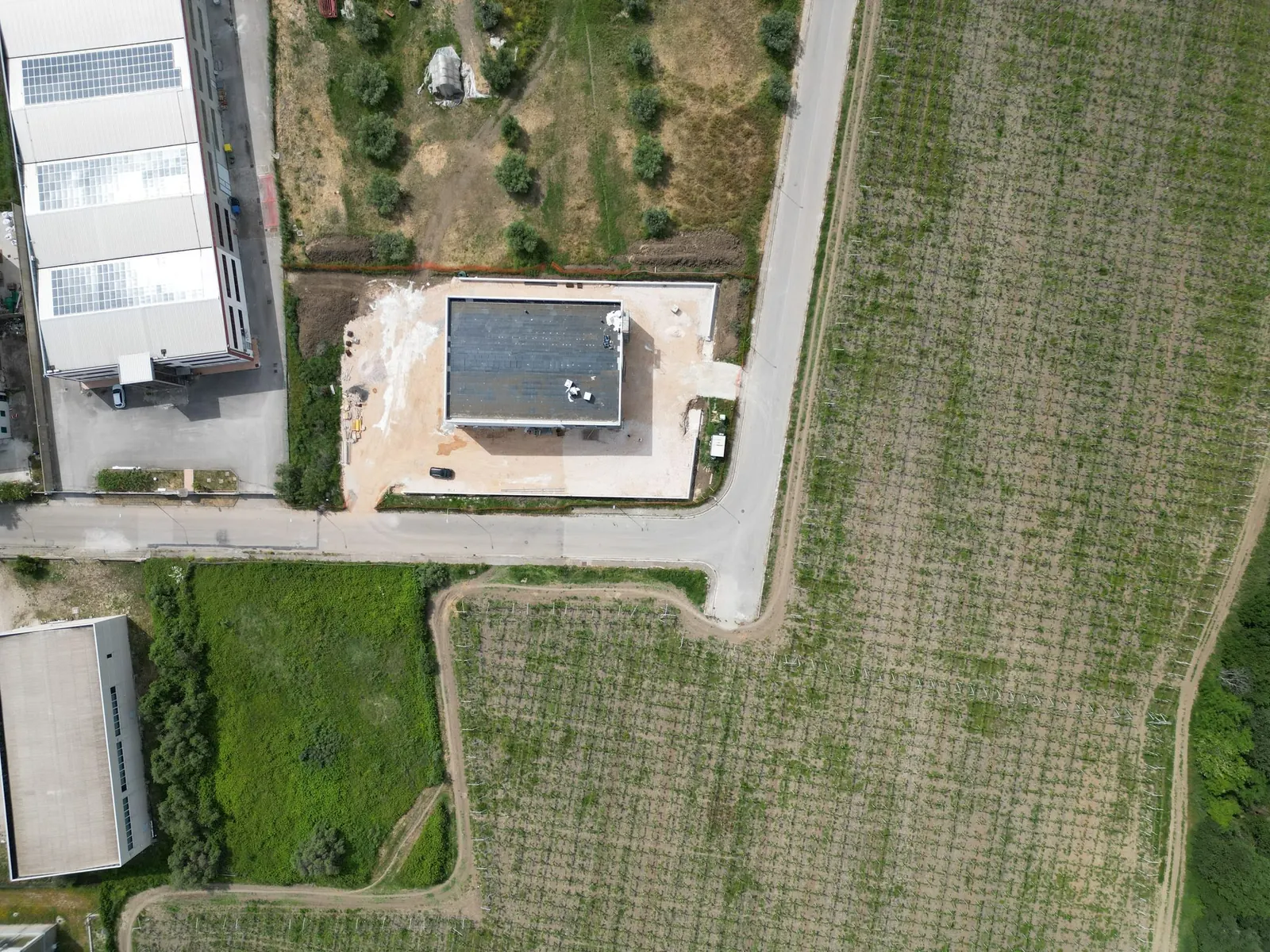 Veduta aerea della sede Biosan