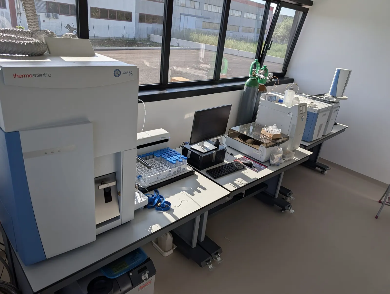 Strumenti analitici sul banco di laboratorio